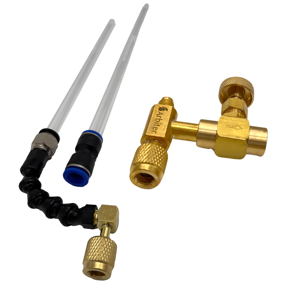 BV101 + ST201XL Bundle. Bleed-Off Valve and Articulating Sight Tube Combo