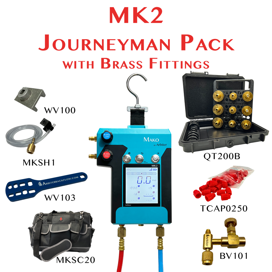MK2 Journeyman Pack with Brass Fittings
