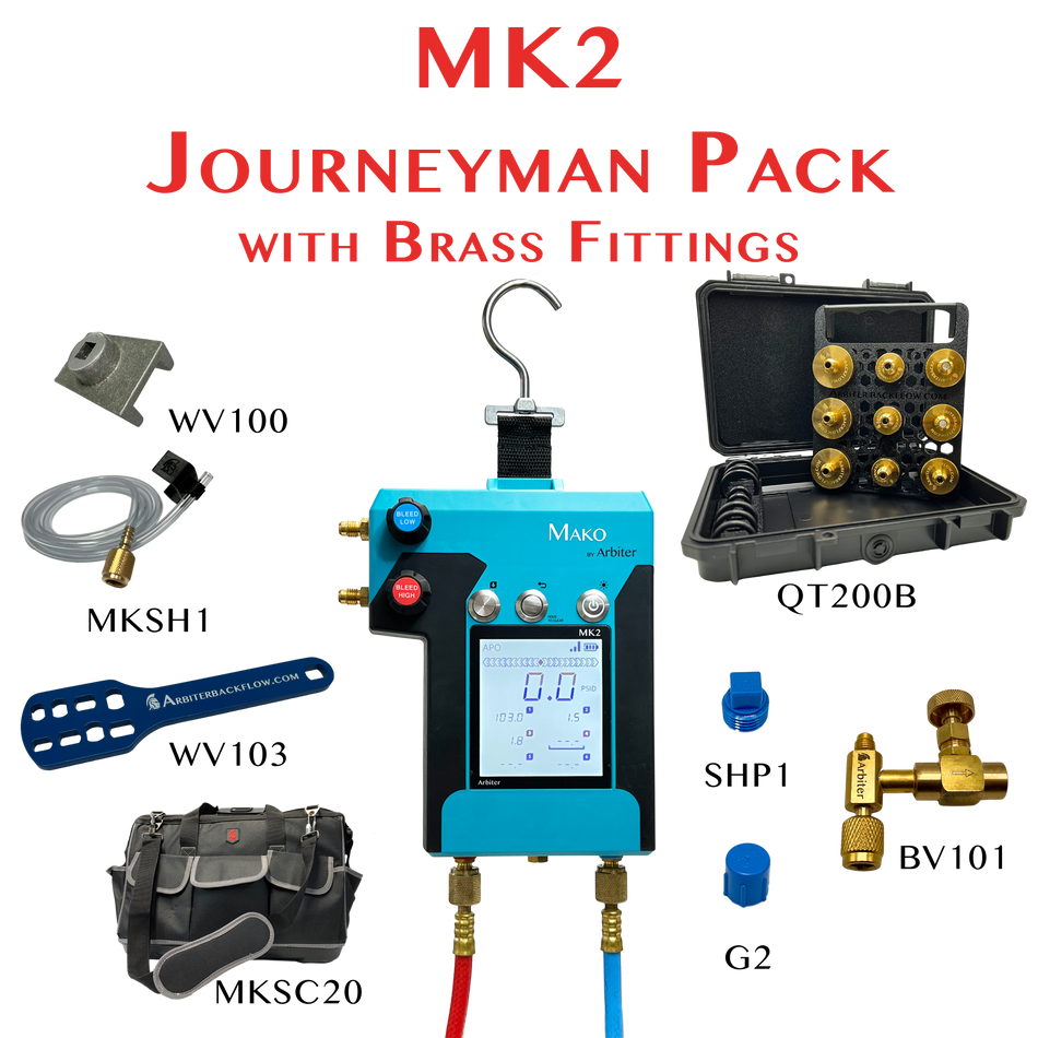 MK2 Journeyman Pack with Brass Fittings