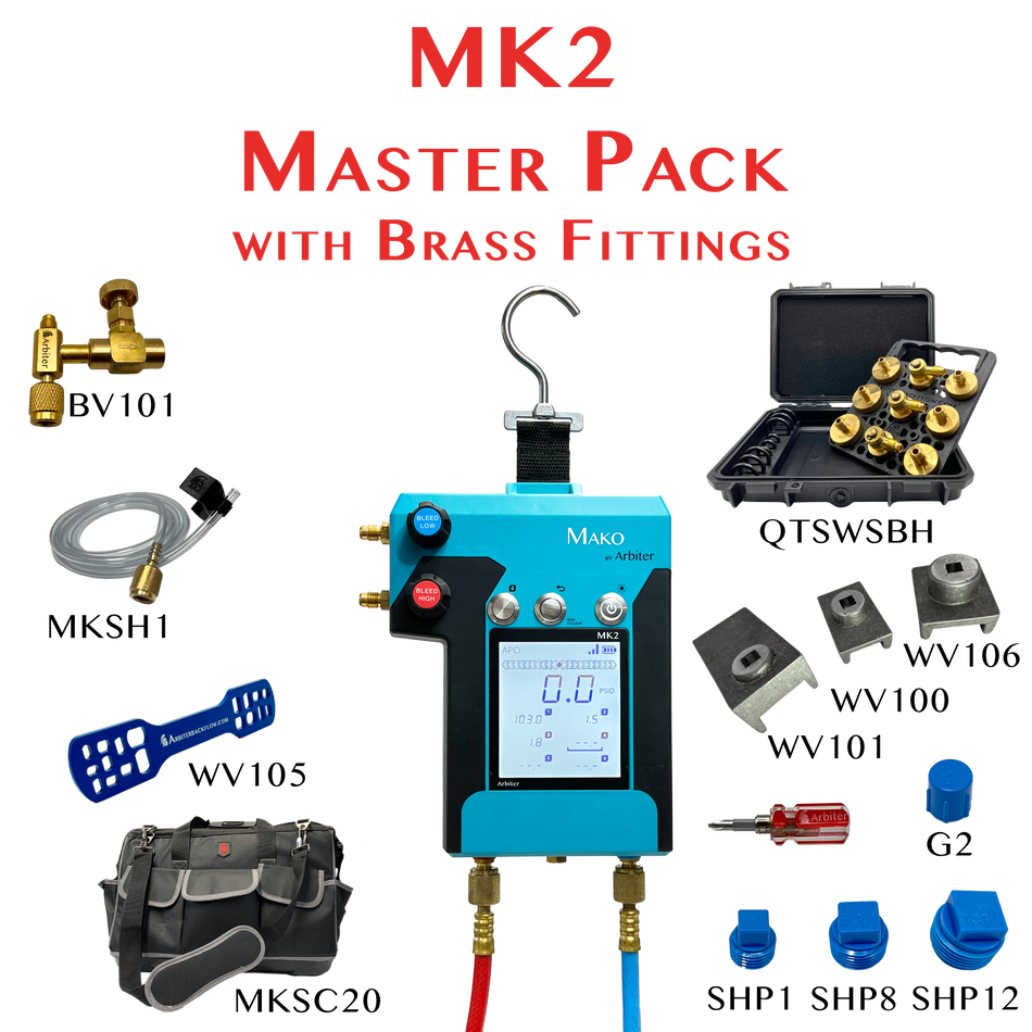 MK2 Master Pack with Brass Fittings