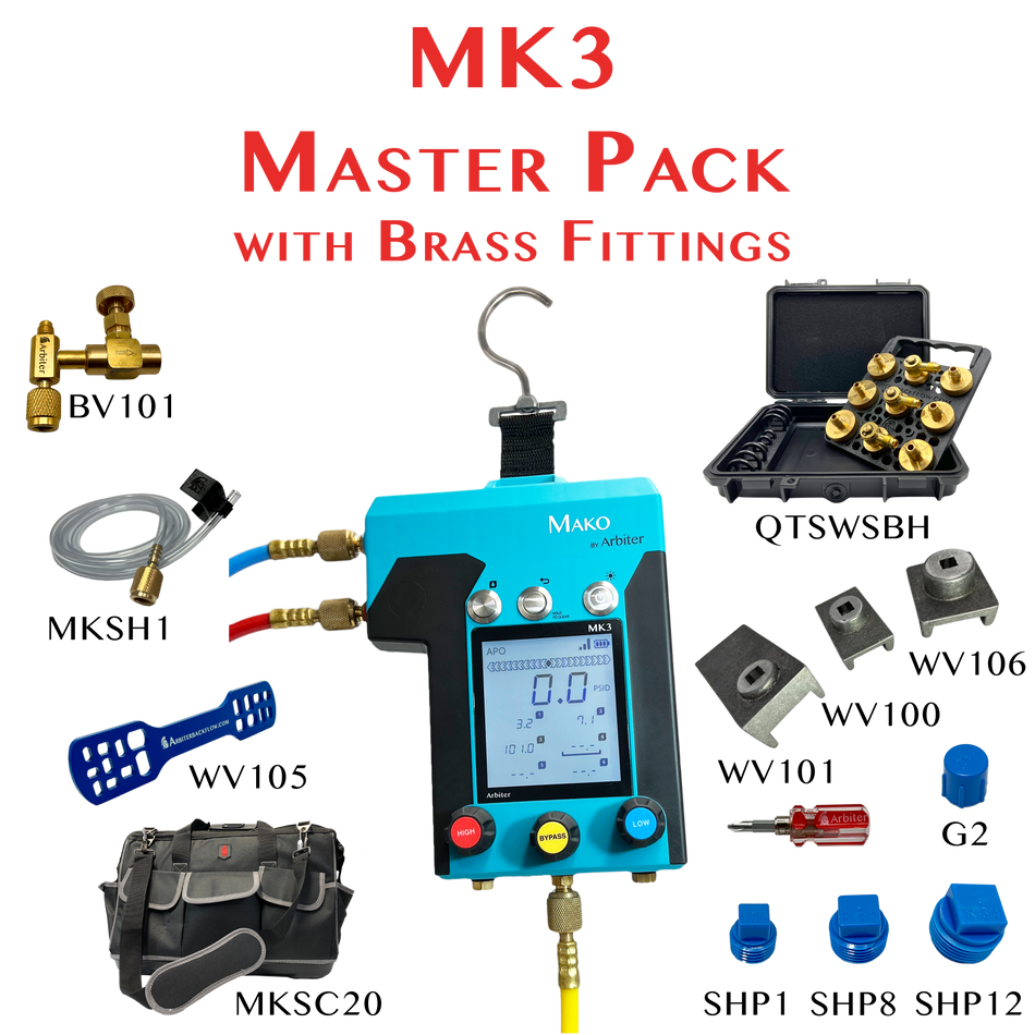 MK3 Master Pack with Brass Fittings