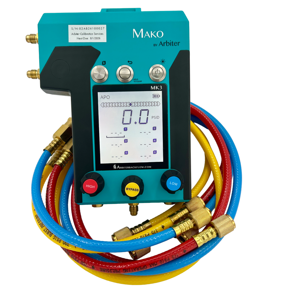 MK3 3-Valve Test Kit Only