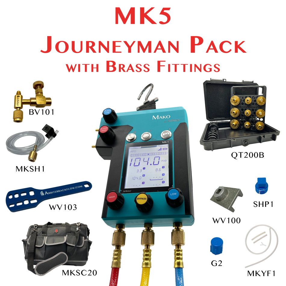 MK5 Journeyman Pack with Brass Fittings