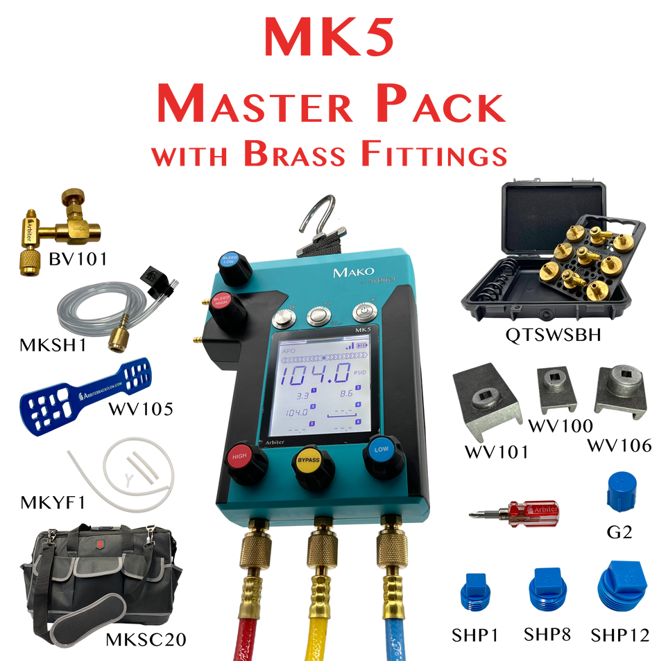 MK5 Master Pack with Brass Fittings