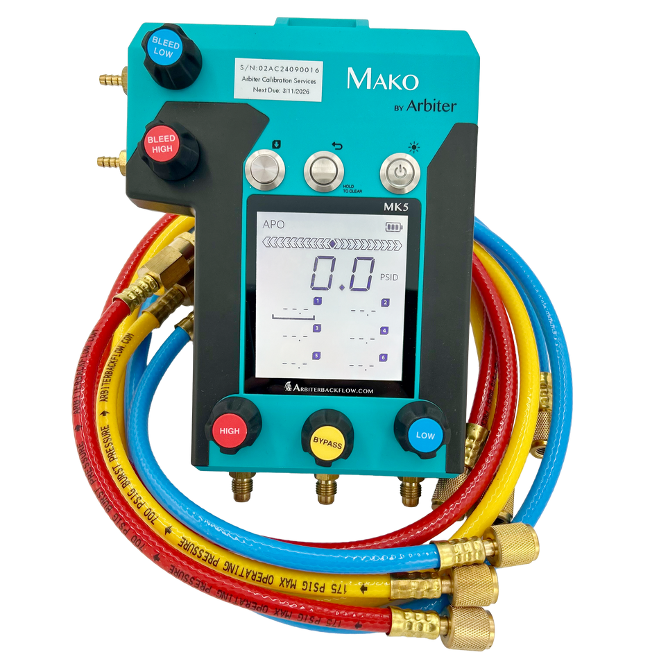 MK5 5-Valve Test Kit Only