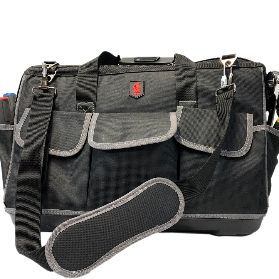 MKSC20. Mako soft case 20-inch tool bag with hard bottom for backflow assembly testers
