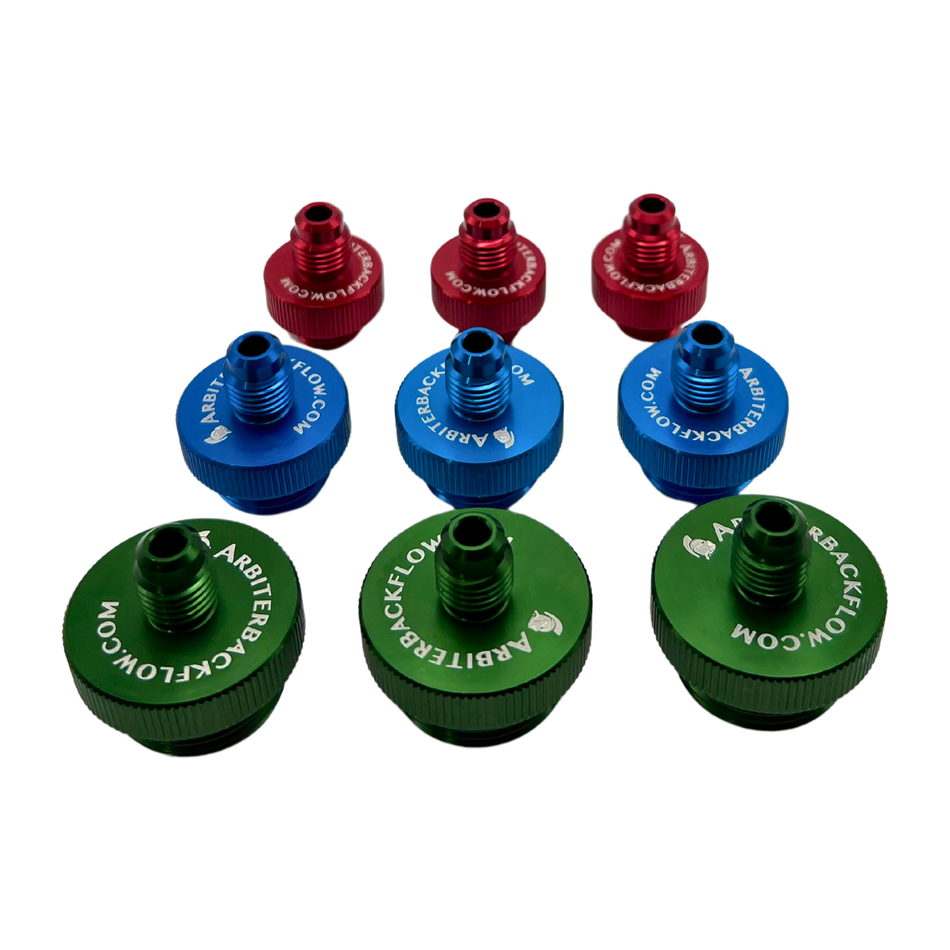 Complete Set of Aluminum Quick Test Fittings