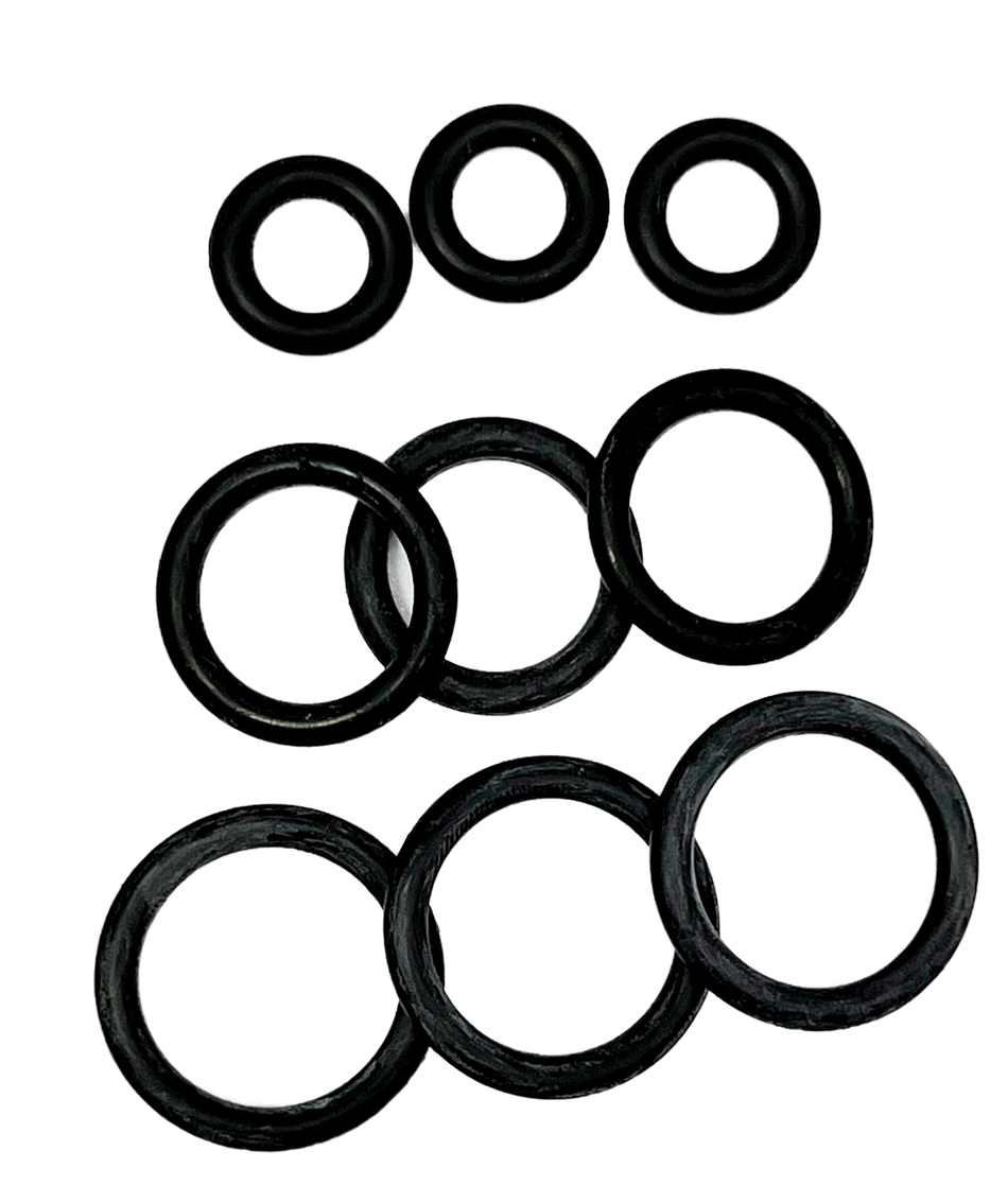 QTORNG9. Set of 9 O-rings for Quick Test Fittings