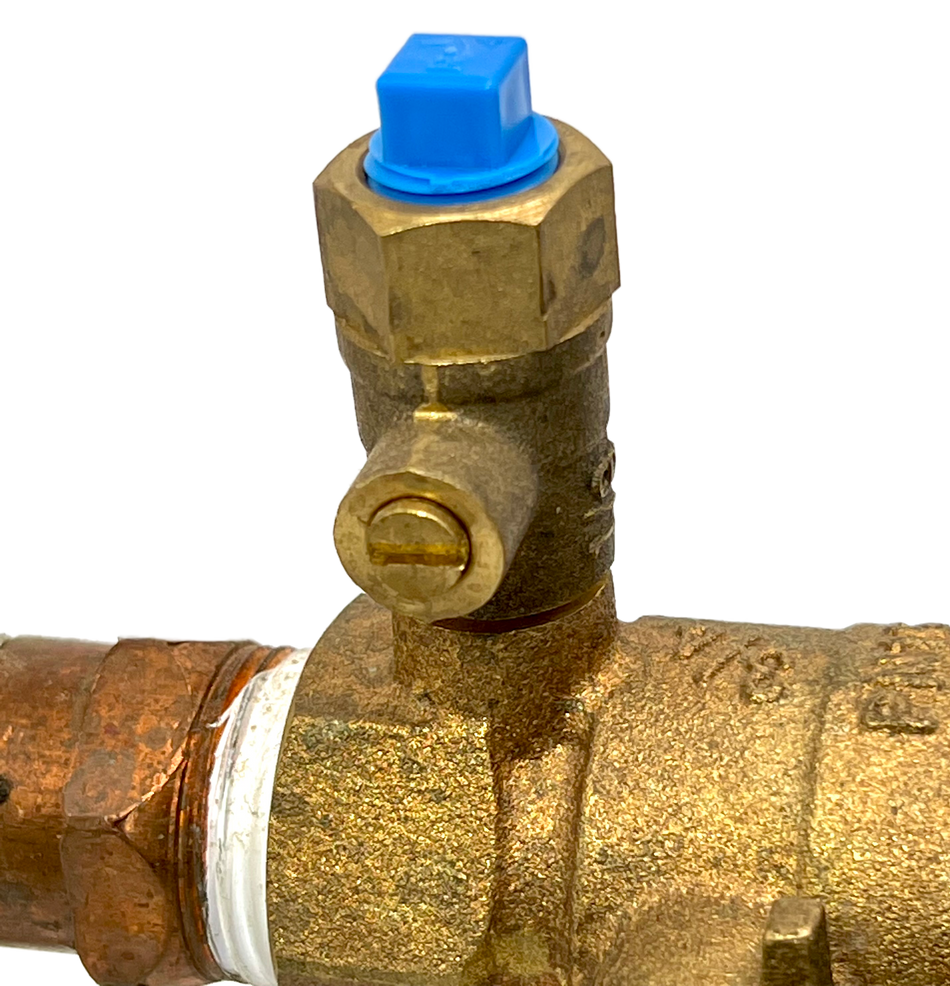 Plastic plugs for test ports on backflow assemblies, ~50 count.